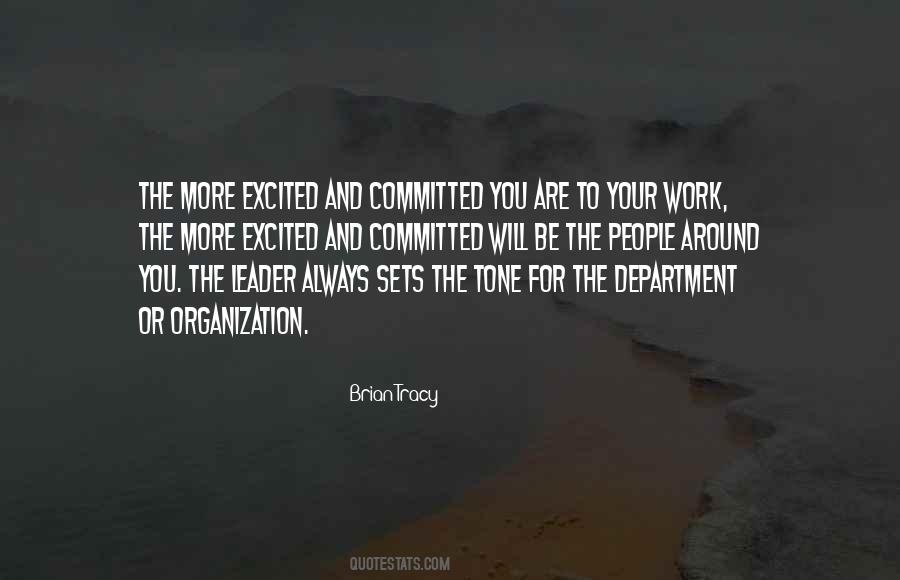 Committed To Work Quotes #1333688