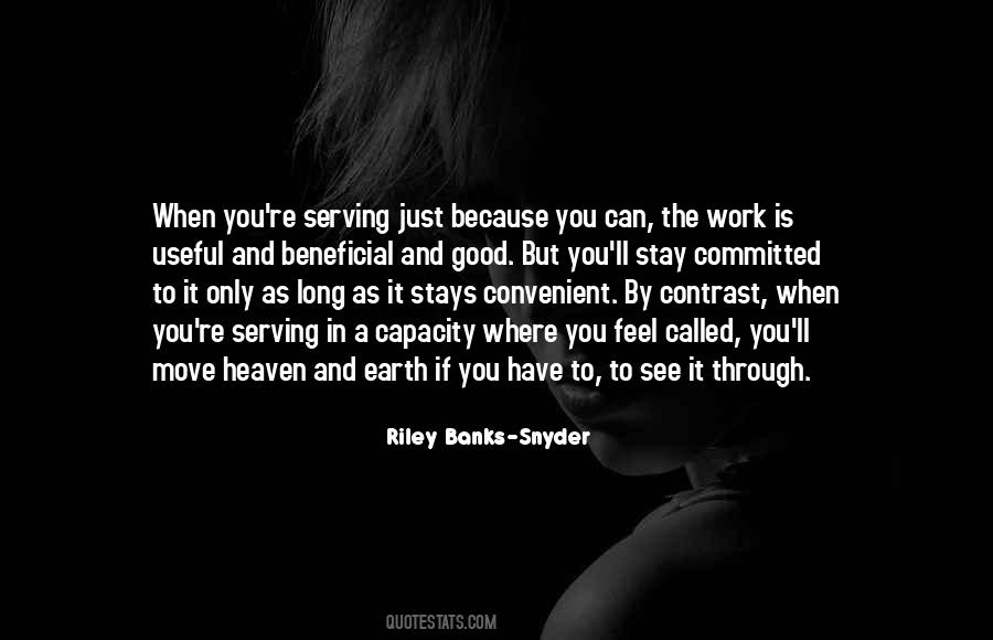 Committed To Work Quotes #418134