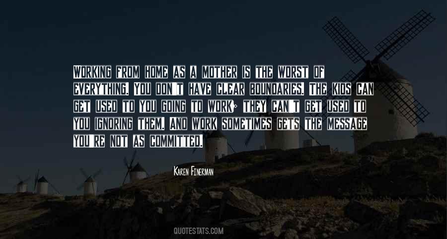 Committed To Work Quotes #471714
