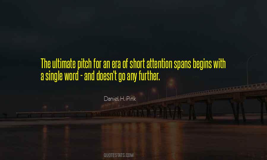 Short Attention Quotes #1203777