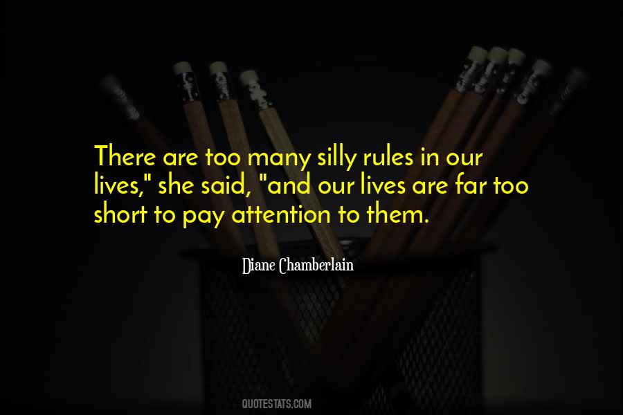 Short Attention Quotes #290099