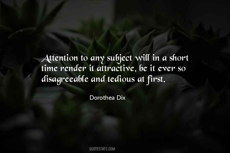 Short Attention Quotes #504970