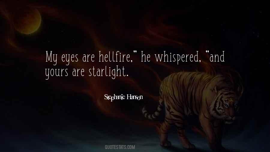 Quotes About The Hellfire #820506