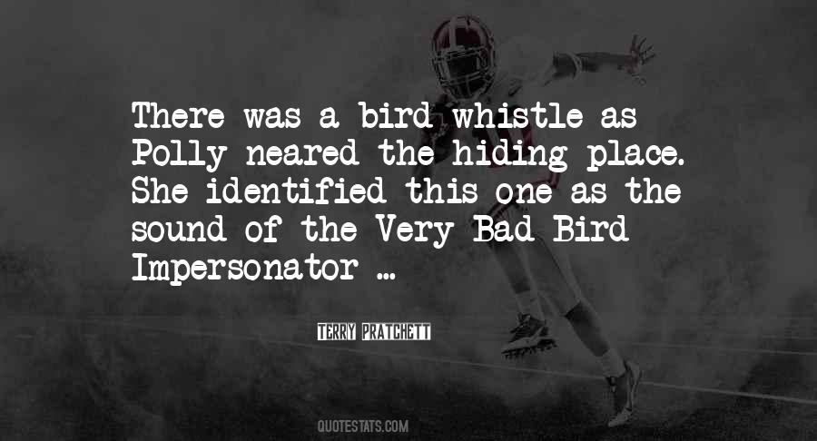 Bird Sound Quotes #1674221
