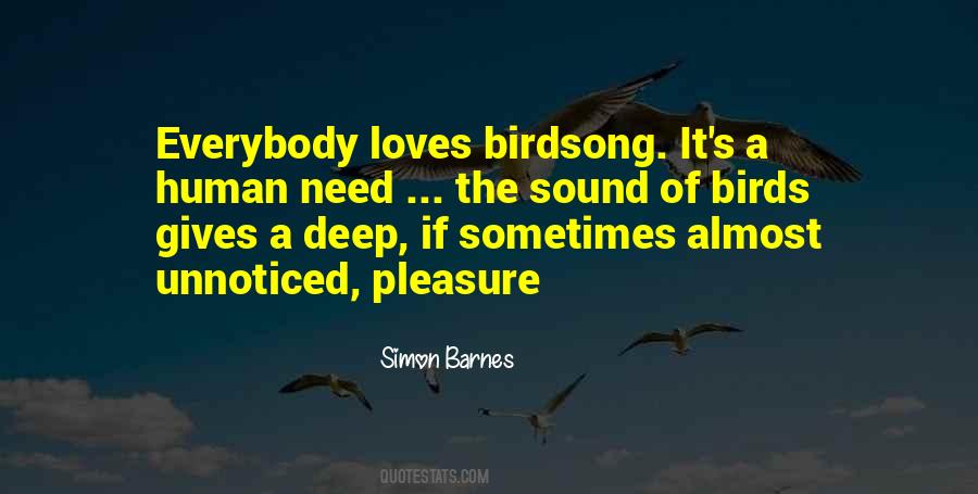 Bird Sound Quotes #630434