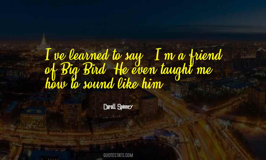Bird Sound Quotes #910932