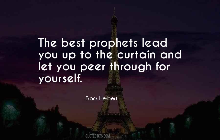 Best Prophet Quotes #1126782