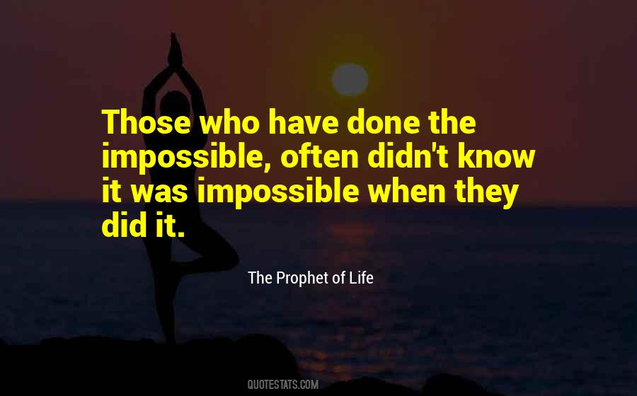 Best Prophet Quotes #12351