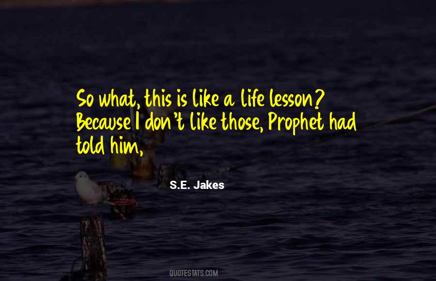 Best Prophet Quotes #14447