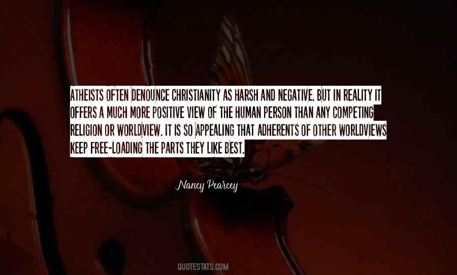 Positive Religion Quotes #85441