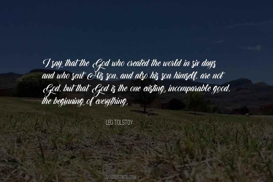 God Sent His Son Quotes #1205624