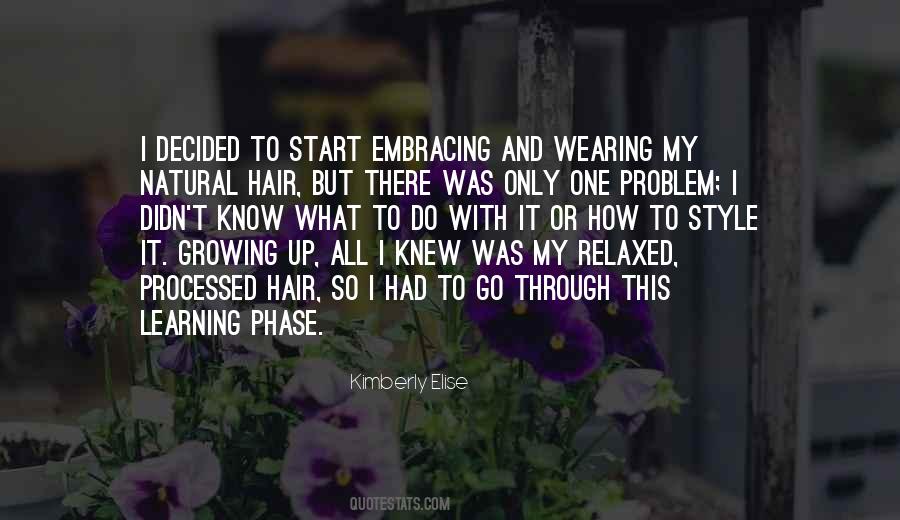 I Do My Hair Quotes #223505