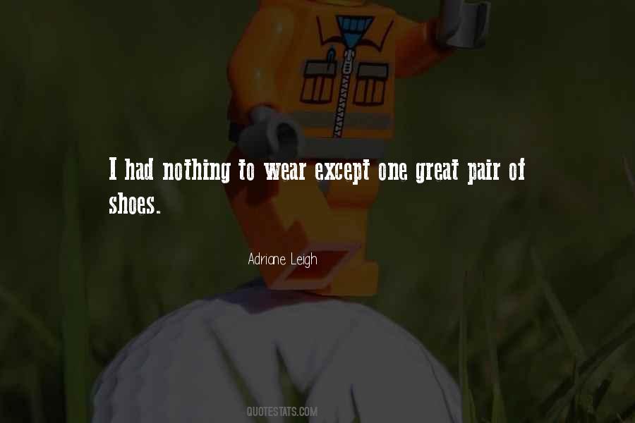 Great Shoes Quotes #372905