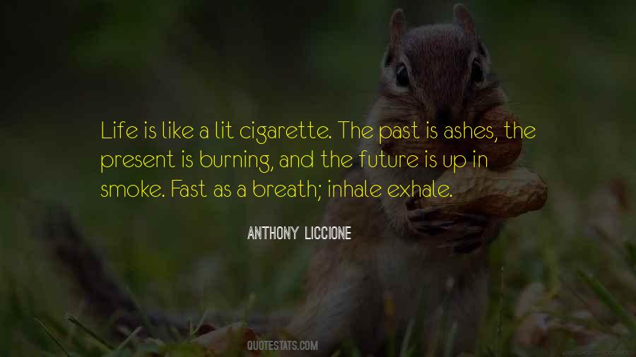 Burning Past Quotes #1846063