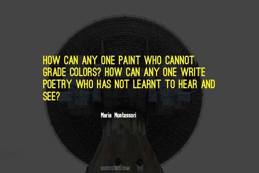 One Who Write Quotes #106023