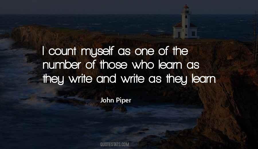 One Who Write Quotes #553132