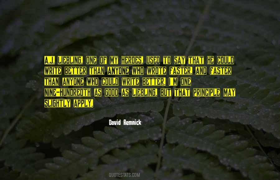 One Who Write Quotes #591051