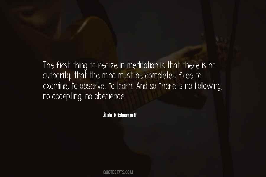 Learn To Observe Quotes #1336138