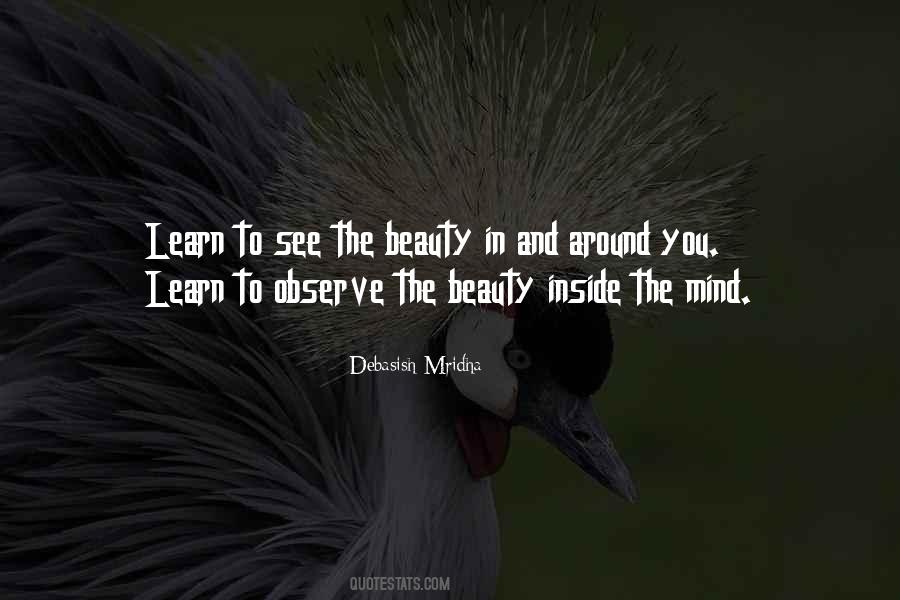 Learn To Observe Quotes #1525784