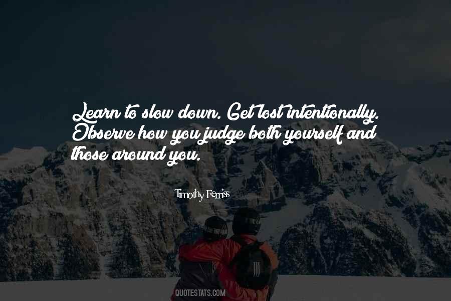 Learn To Observe Quotes #956528