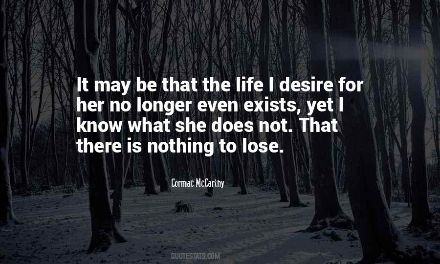 Desire Her Quotes #707913