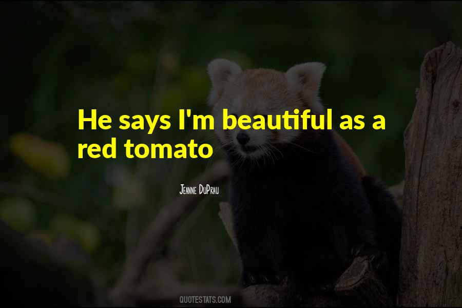 Beautiful Red Quotes #1796042