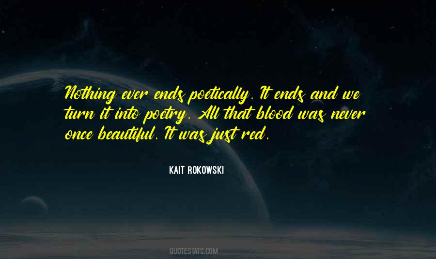 Beautiful Red Quotes #442068