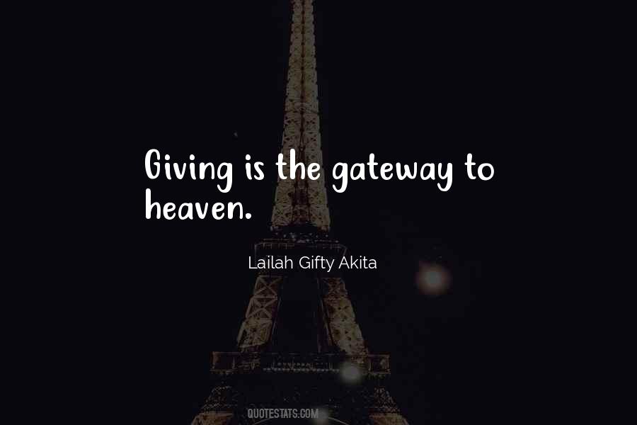 Quotes About Gateway #1758463
