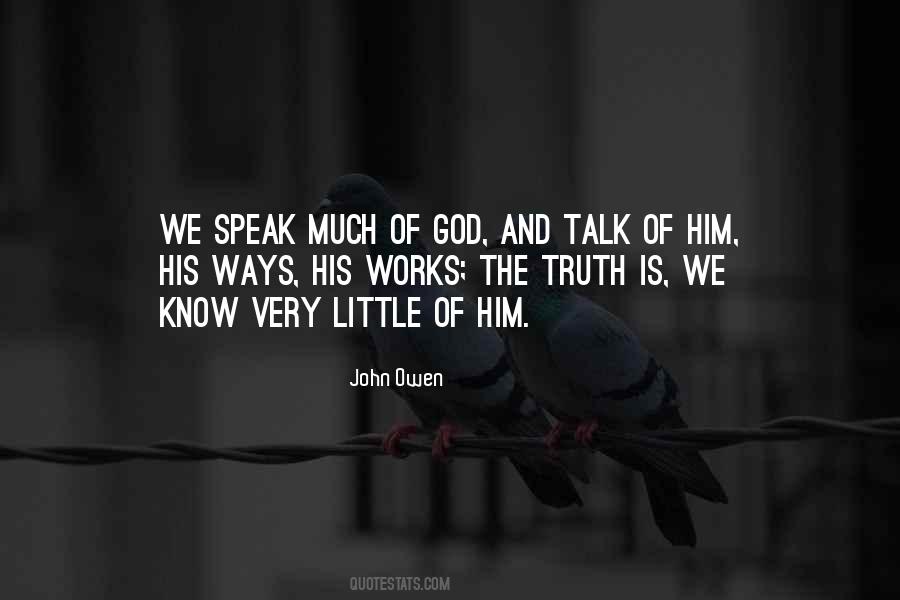 God Speak Quotes #160144