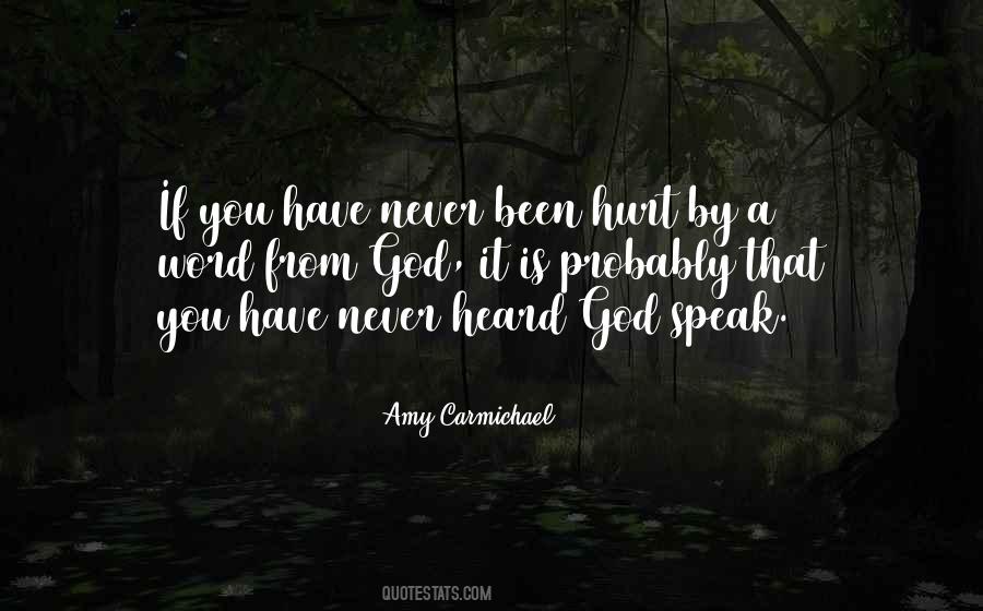 God Speak Quotes #274542