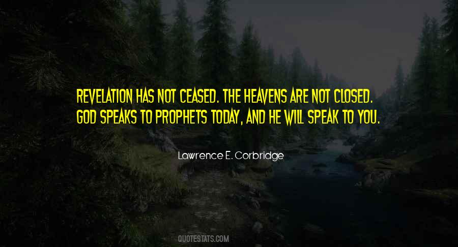 God Speak Quotes #73663