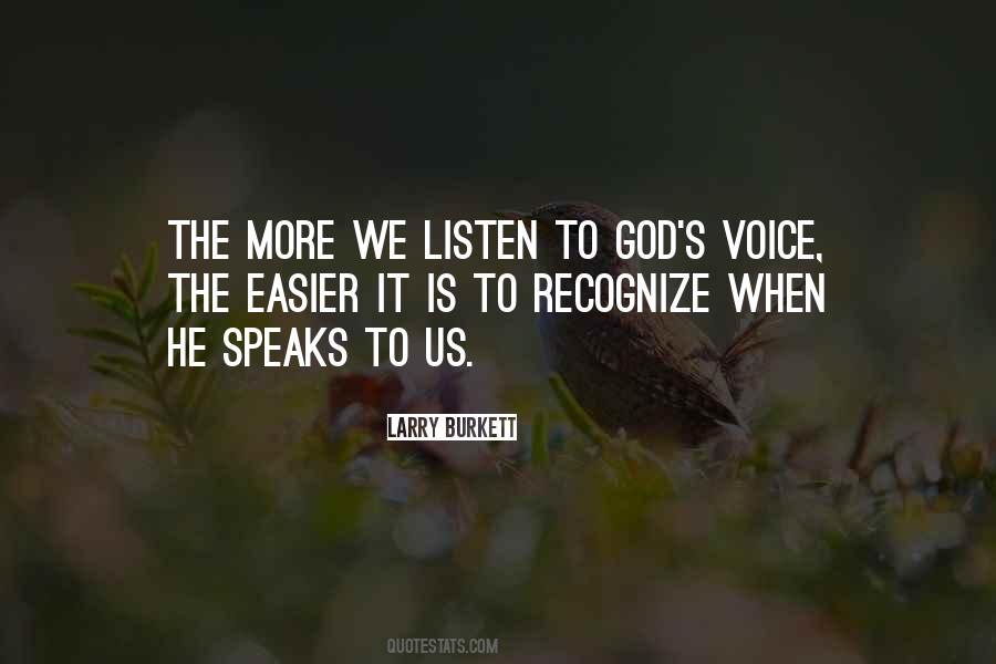 God Speaks To Us Quotes #1793428