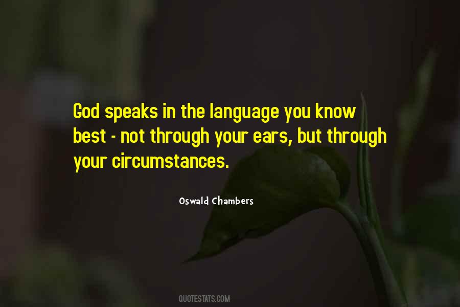 God Speaks To You Quotes #451180