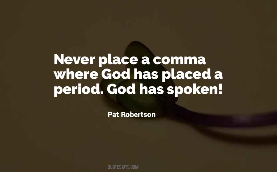 God Spoken Quotes #612392