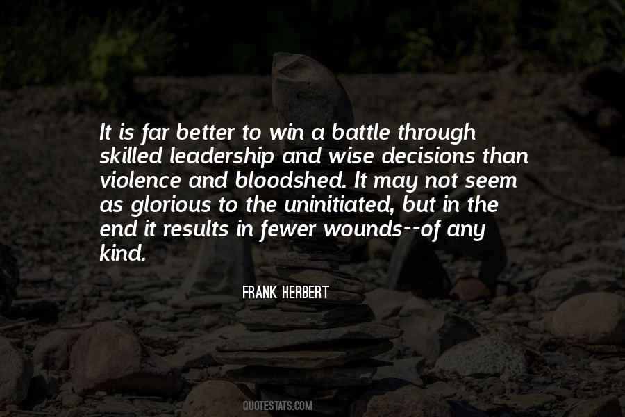 End Of Battle Quotes #945357