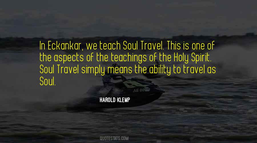 Travel Soul Quotes #348627