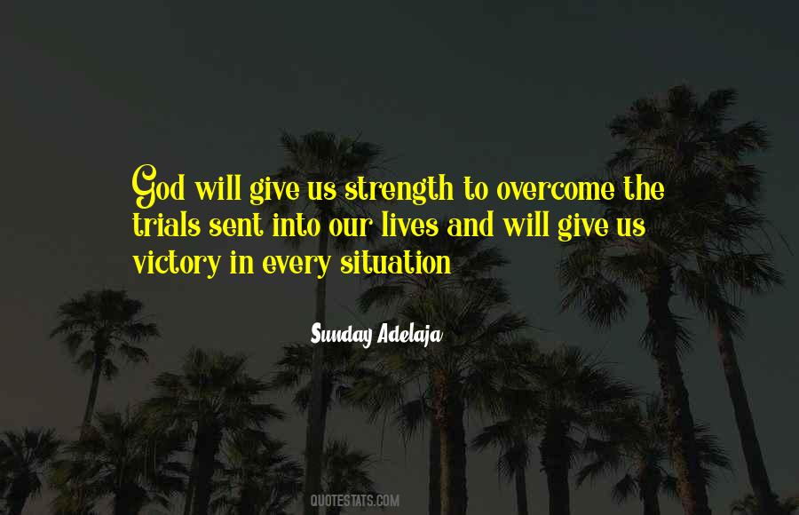 God Strength Quotes #111900