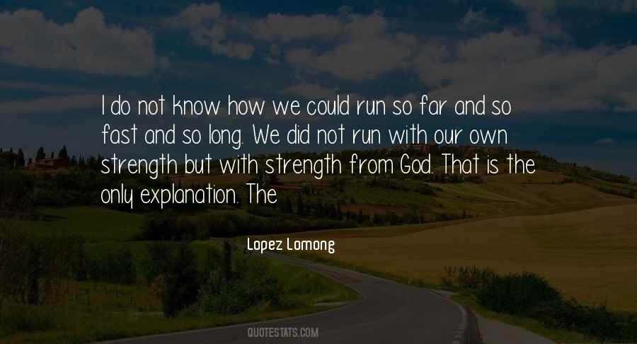 God Strength Quotes #141639