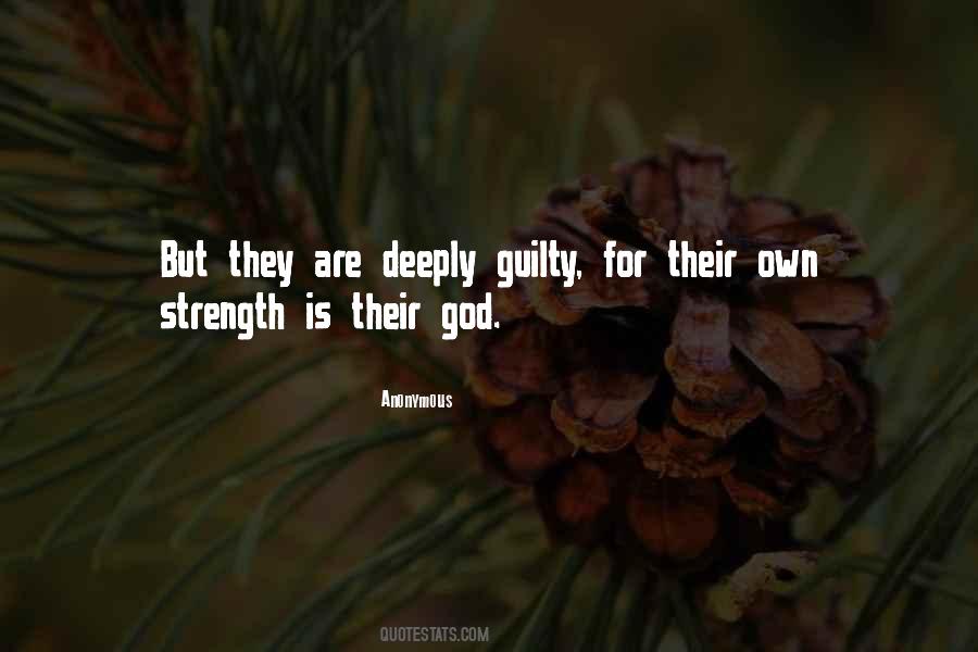 God Strength Quotes #147919