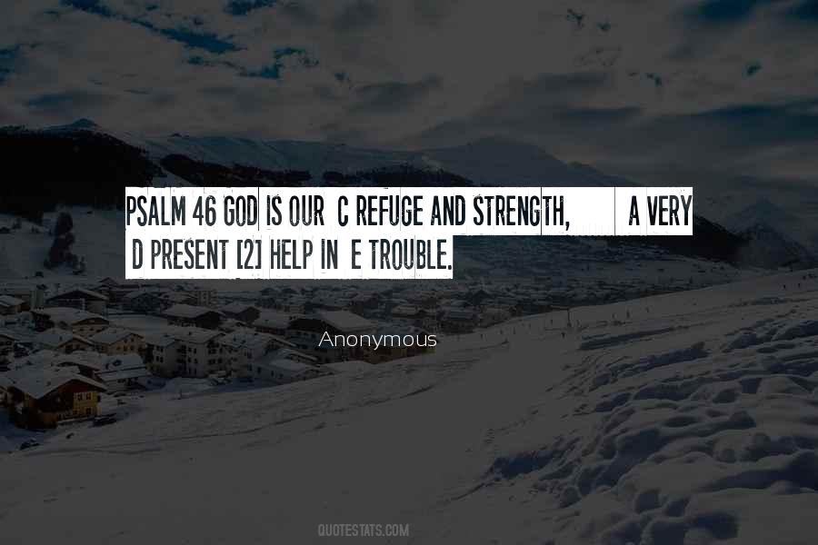 God Strength Quotes #15537