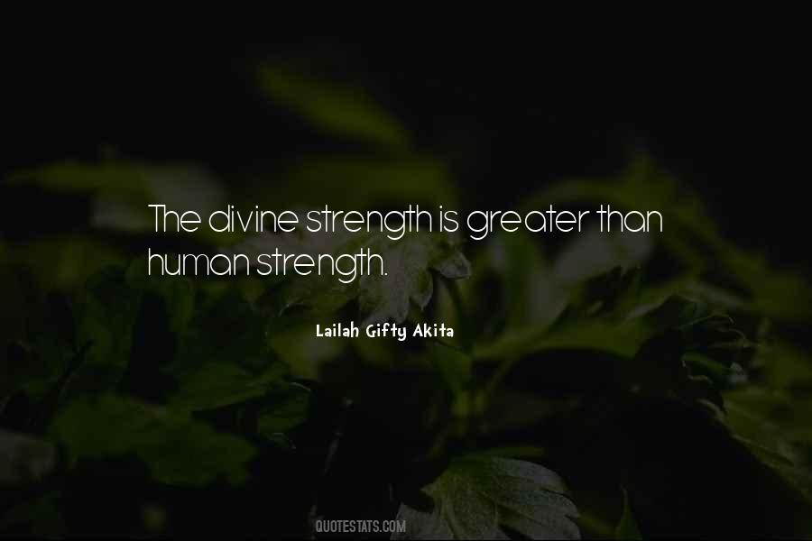 God Strength Quotes #18893