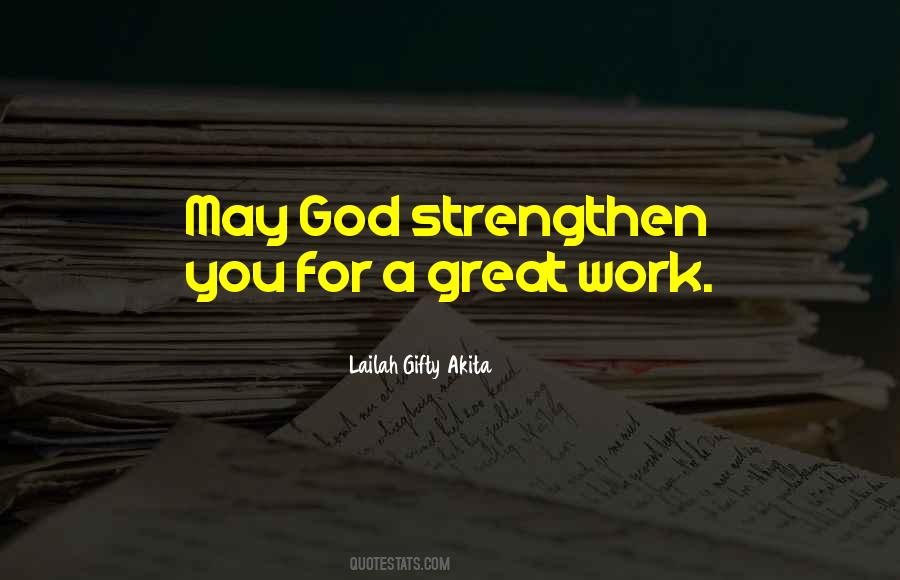 God Strength Quotes #189438