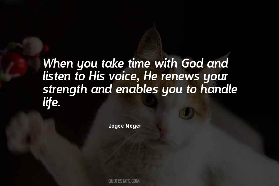 God Strength Quotes #59575