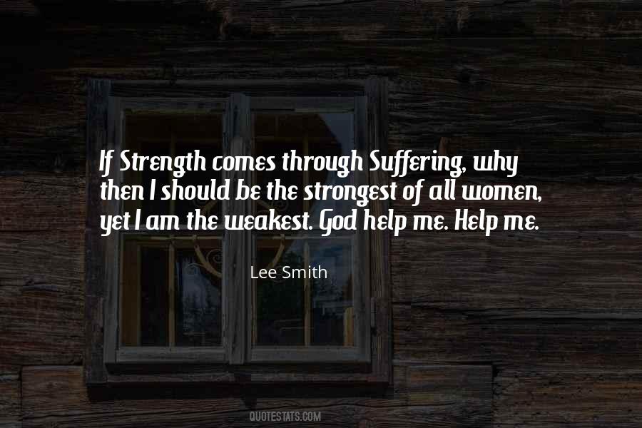 God Strength Quotes #61211