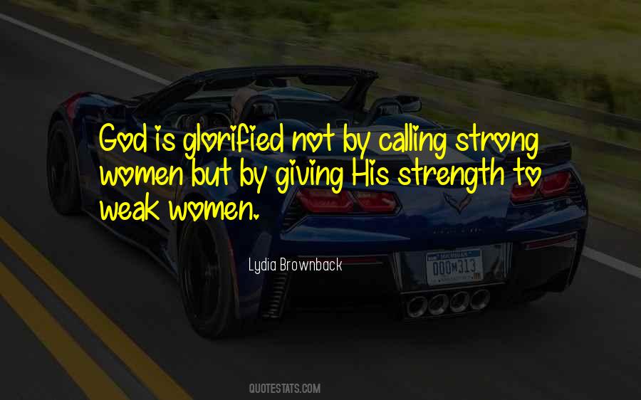 God Strength Quotes #71482