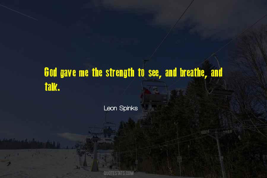 God Strength Quotes #82330