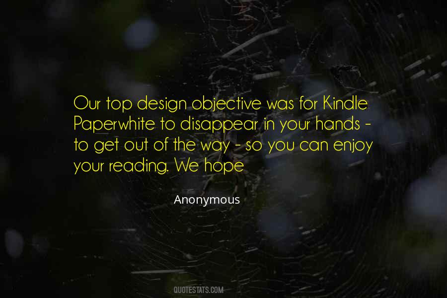 We Hope Quotes #1080464