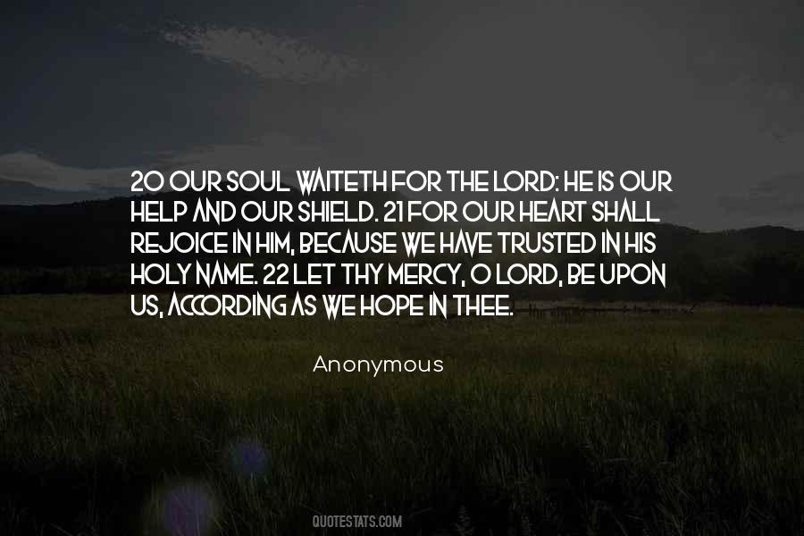We Hope Quotes #1182107