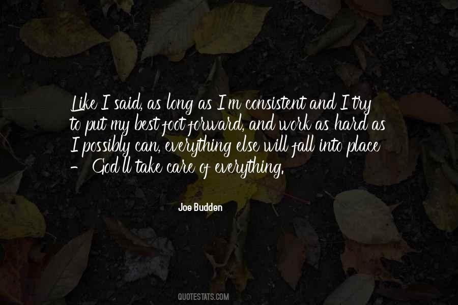 God Take Care Of Me Quotes #45337
