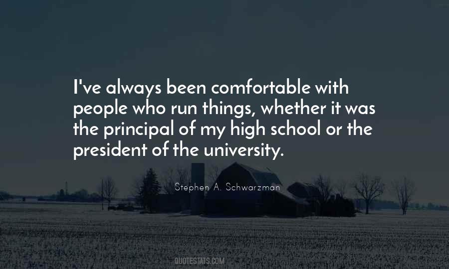 School President Quotes #342729